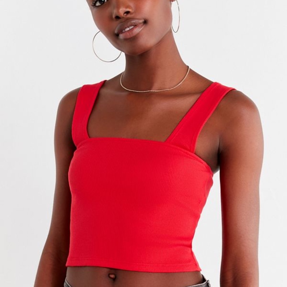 Urban Outfitters Square Neck Crop Top